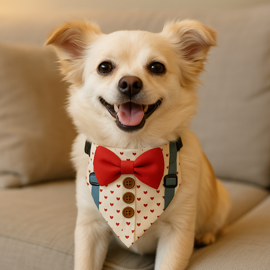 Moño Morpheus - primer plano de costuras